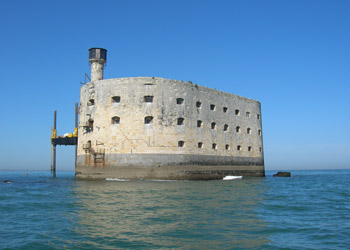 Fort Boyard, plage de Boyardville sur l'ile d'Oléron